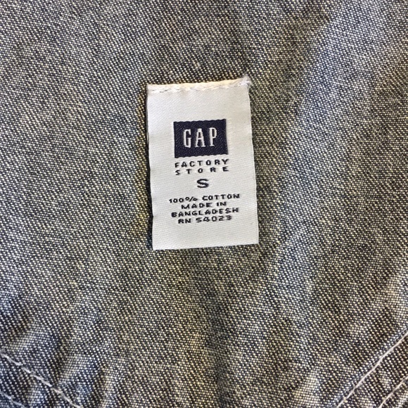 Denim overalls. Worn once. - Picture 5 of 5